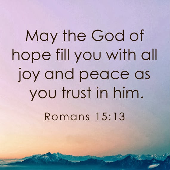May The God of Hope